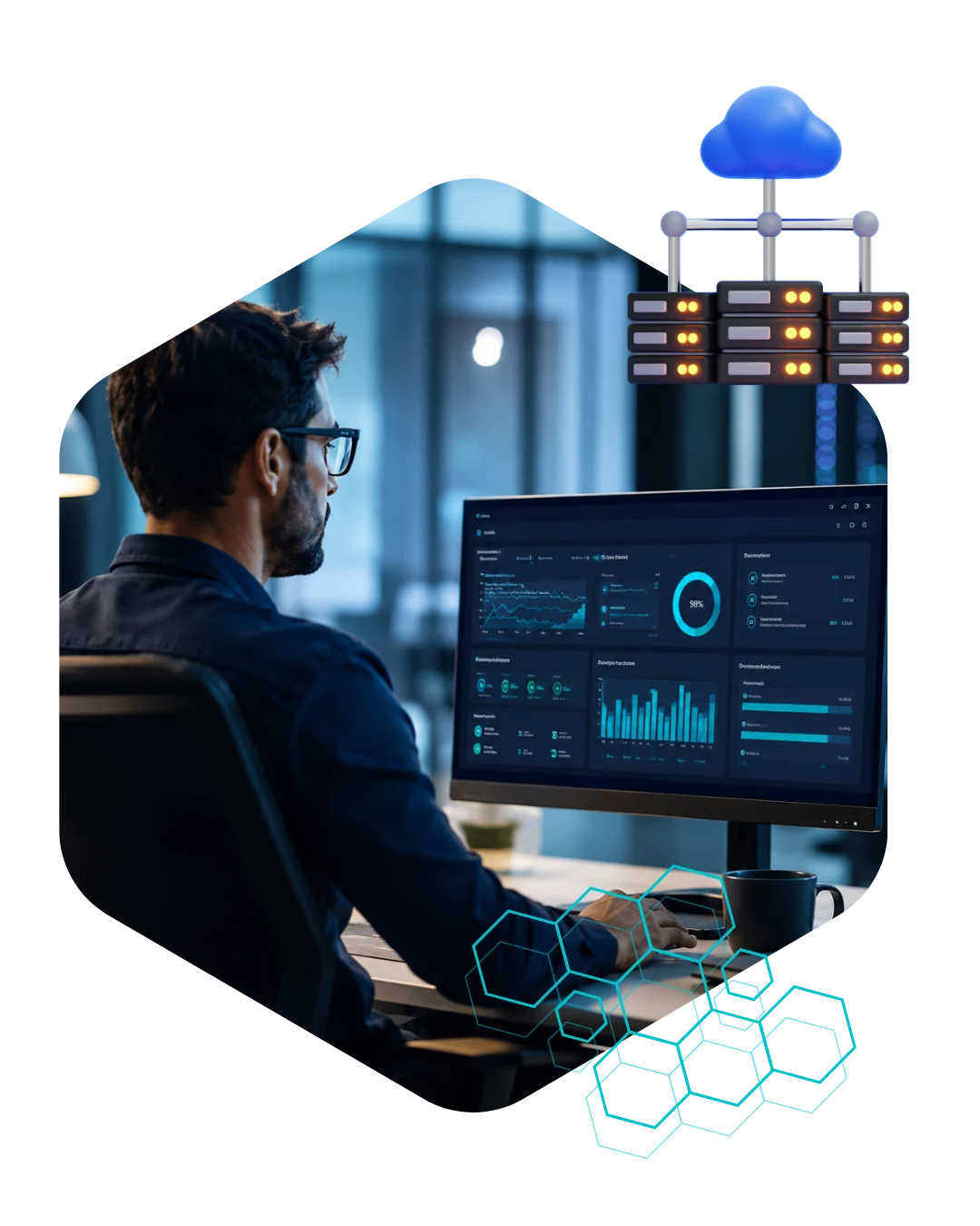 Servidor Cloud Starsonic com infraestrutura segura
